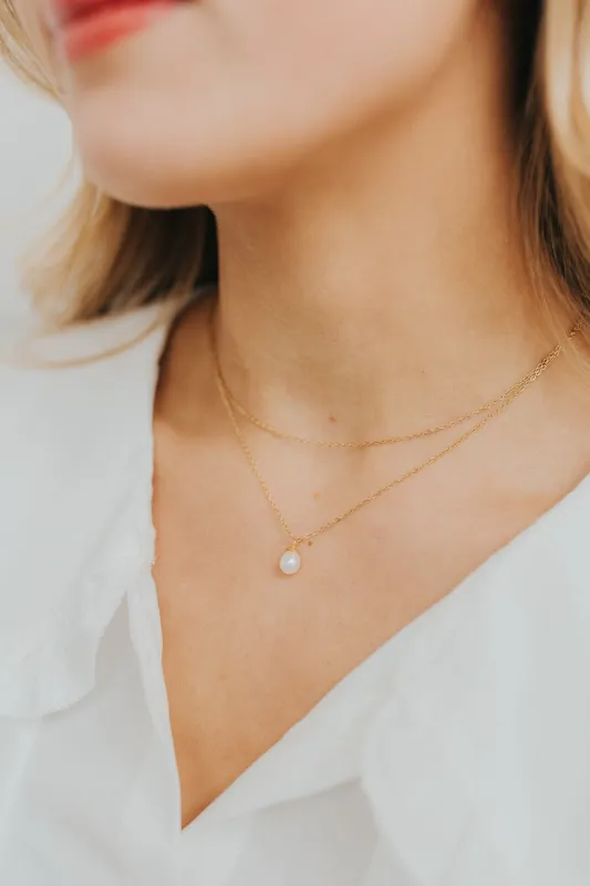 The Catherine Layered Necklace sold by Baltic Born