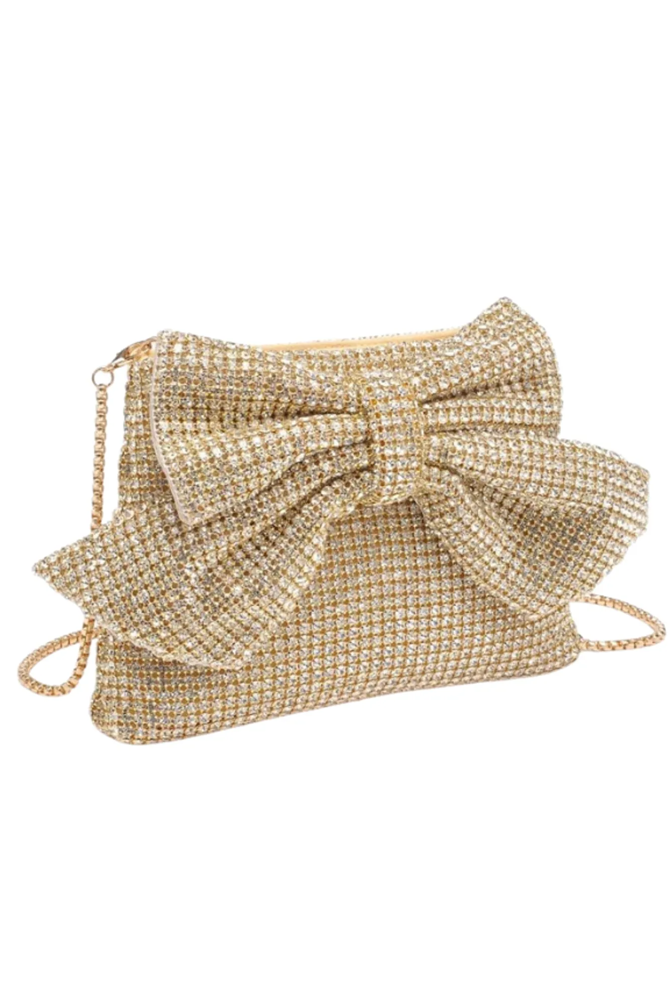 Geneva Bow Evening Bag | Gold sold by Baltic Born product image thumbnail 2