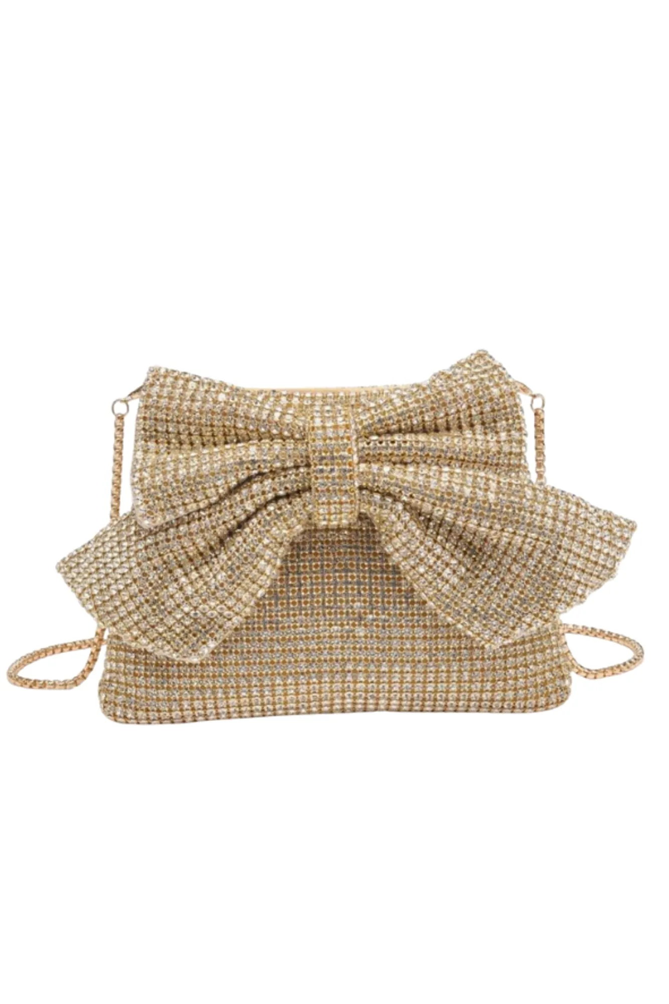 Geneva Bow Evening Bag | Gold sold by Baltic Born product image thumbnail 5