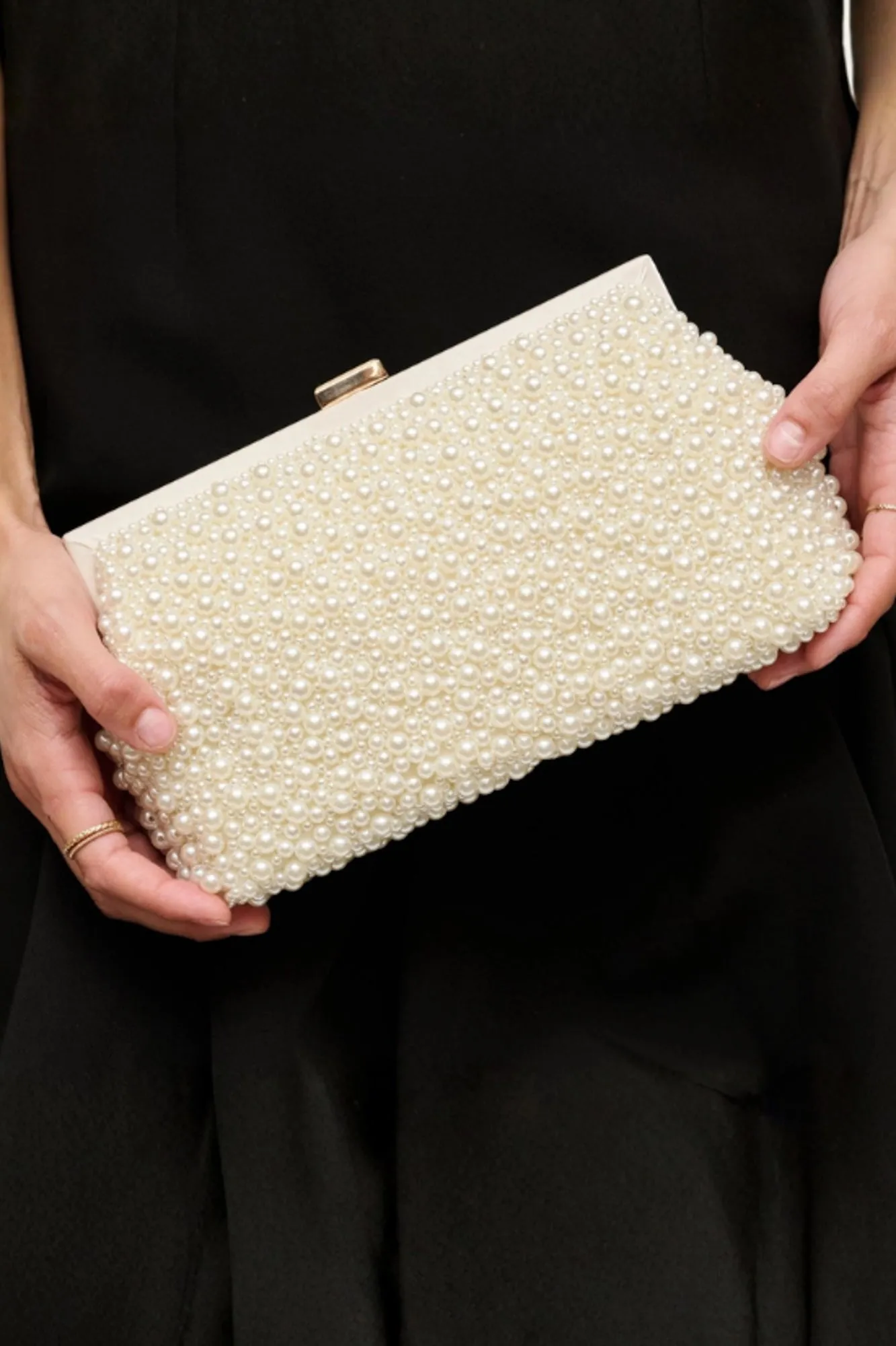 Serena Clutch Bag | Ivory sold by Baltic Born product image thumbnail 5