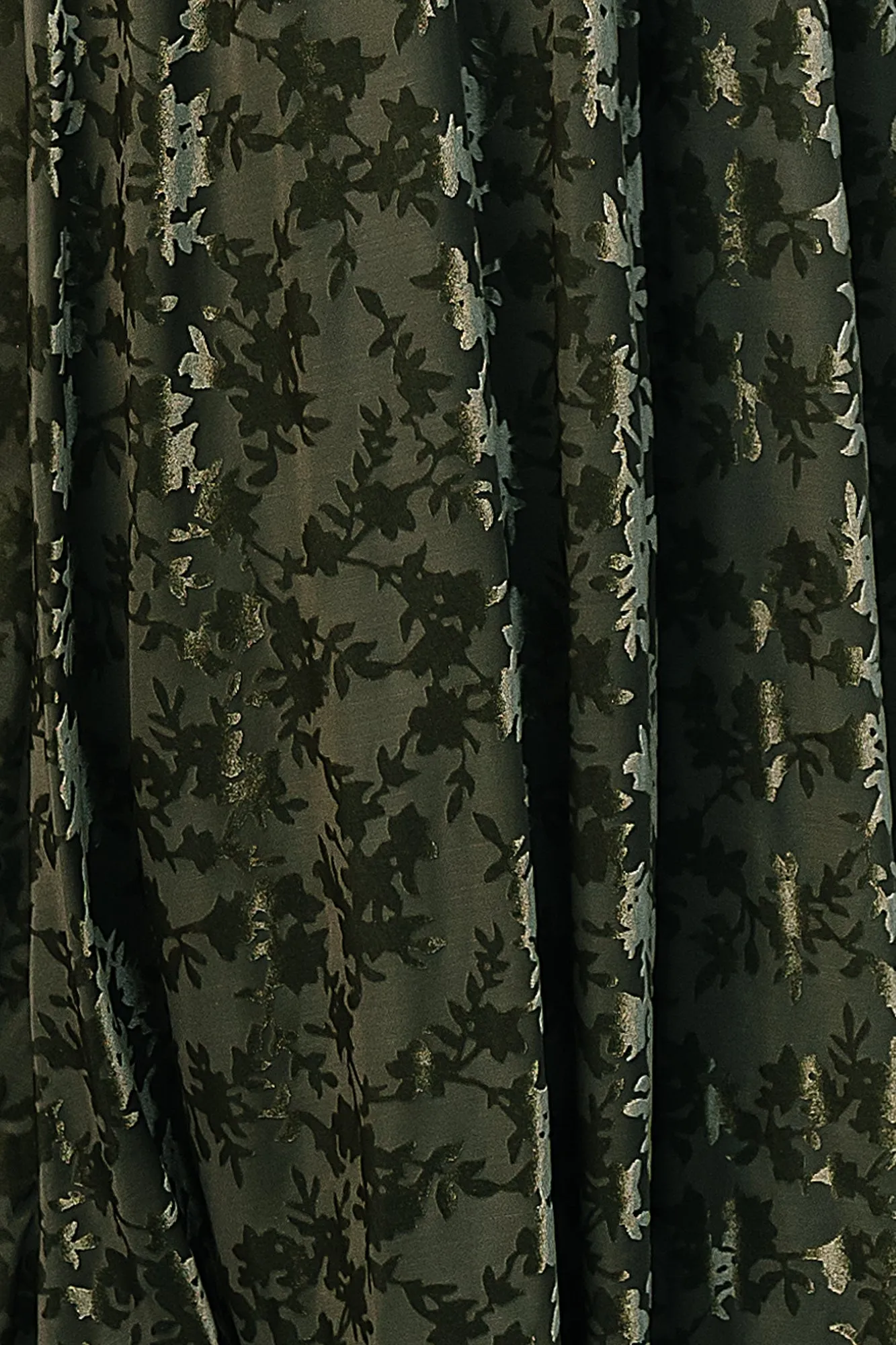 Fabric Swatch - Veronica Velvet | Dark Sage sold by Baltic Born