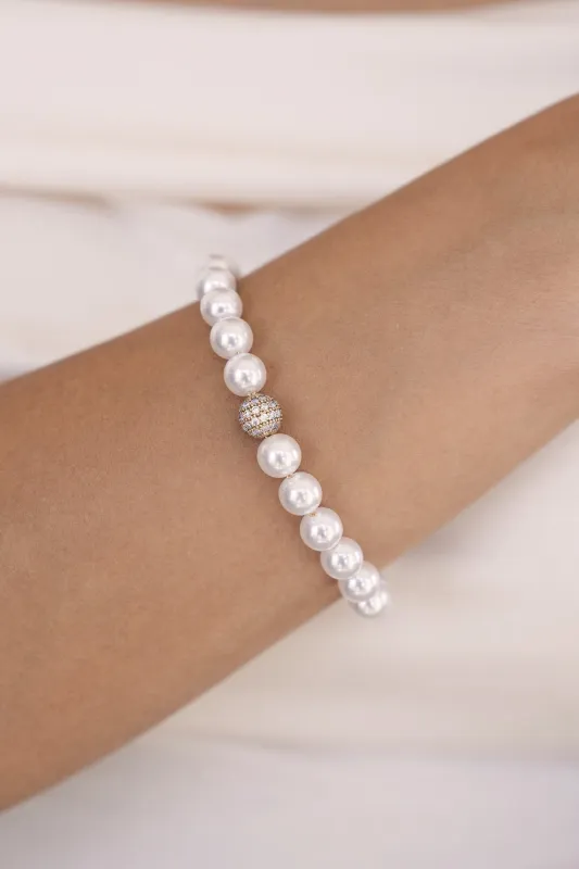 Pearl Sweetheart Bracelet sold by Baltic Born
