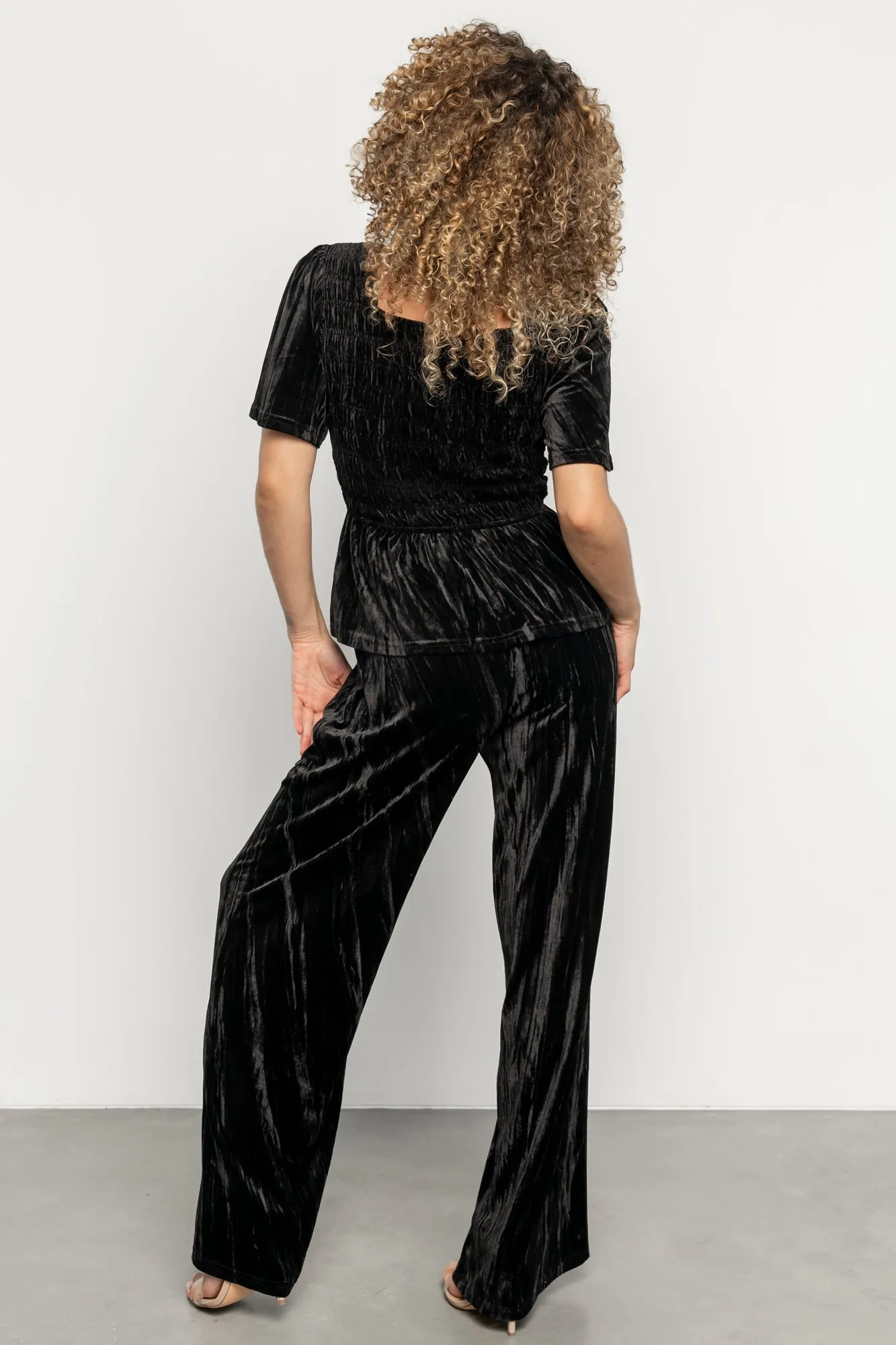 Elin Velvet Set | Black sold by Baltic Born product image thumbnail 4