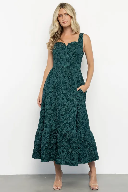 Maura Midi Dress | Green sold by Baltic Born