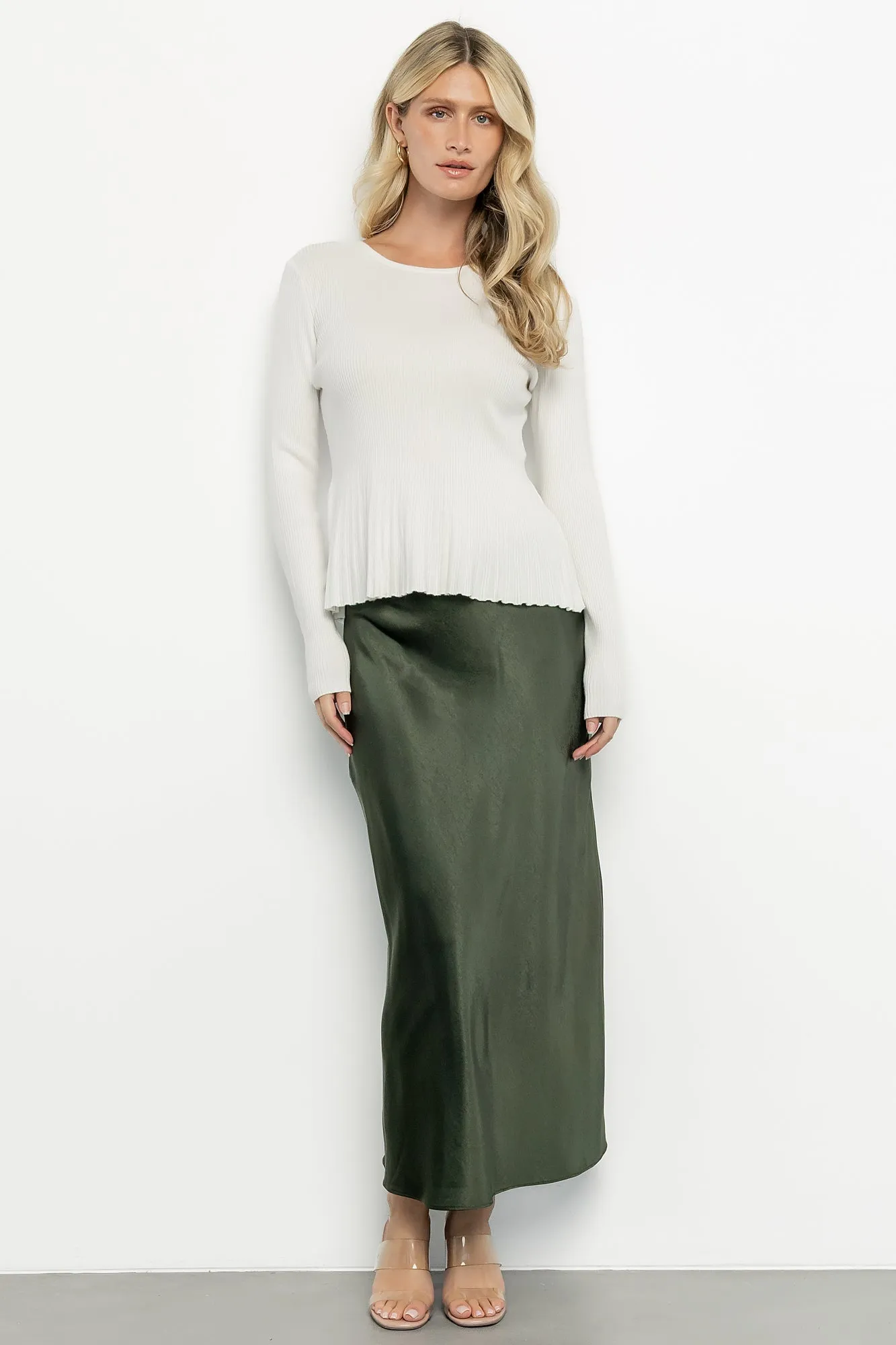 Ainsley Ribbed Top | Off White sold by Baltic Born product image thumbnail 2