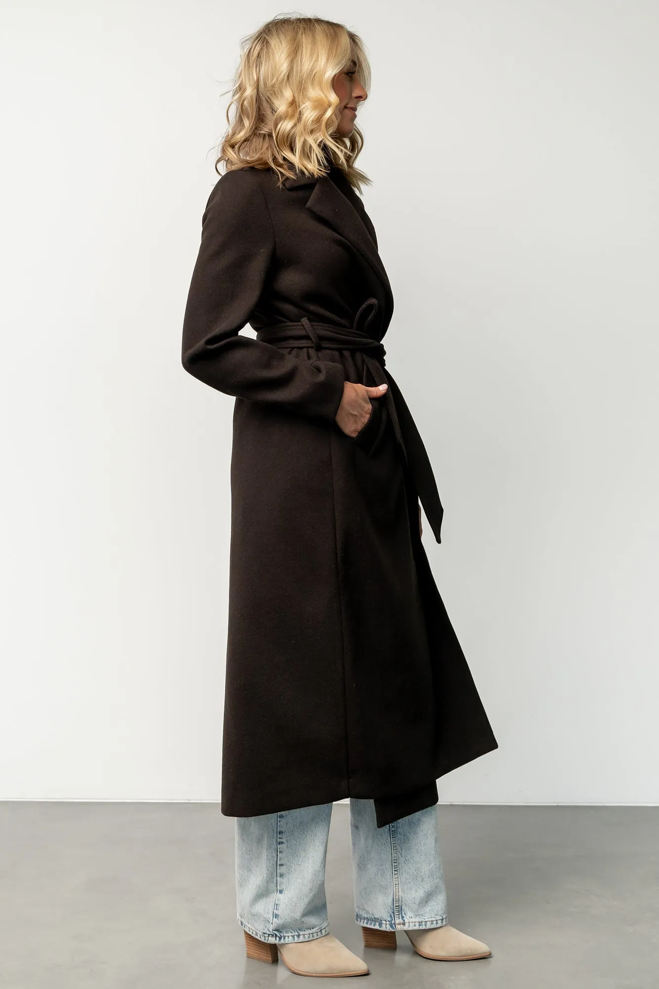 Glenwood Coat | Dark Brown sold by Baltic Born product image thumbnail 3