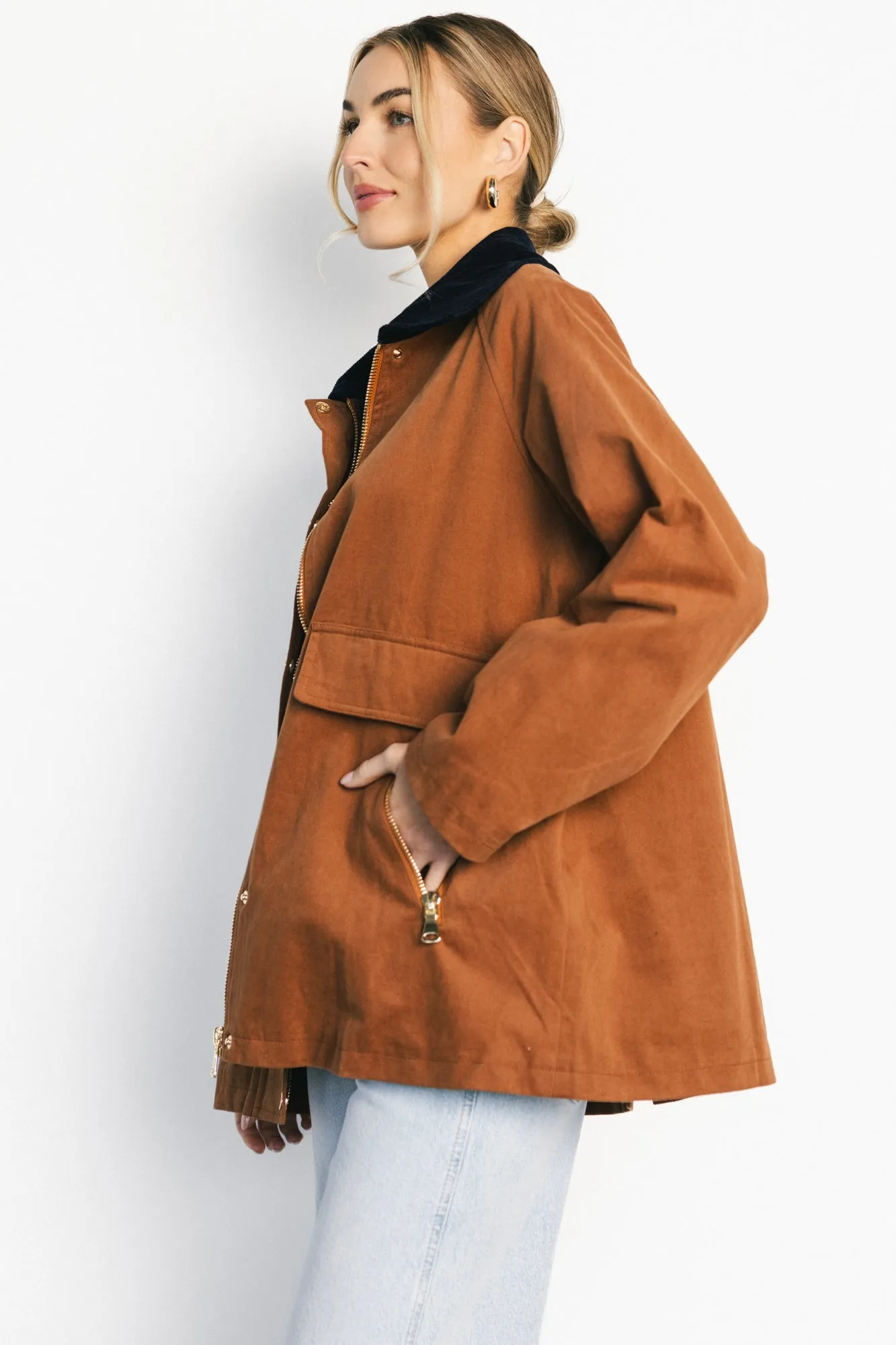 Callahan Barn Jacket | Cognac sold by Baltic Born product image thumbnail 4