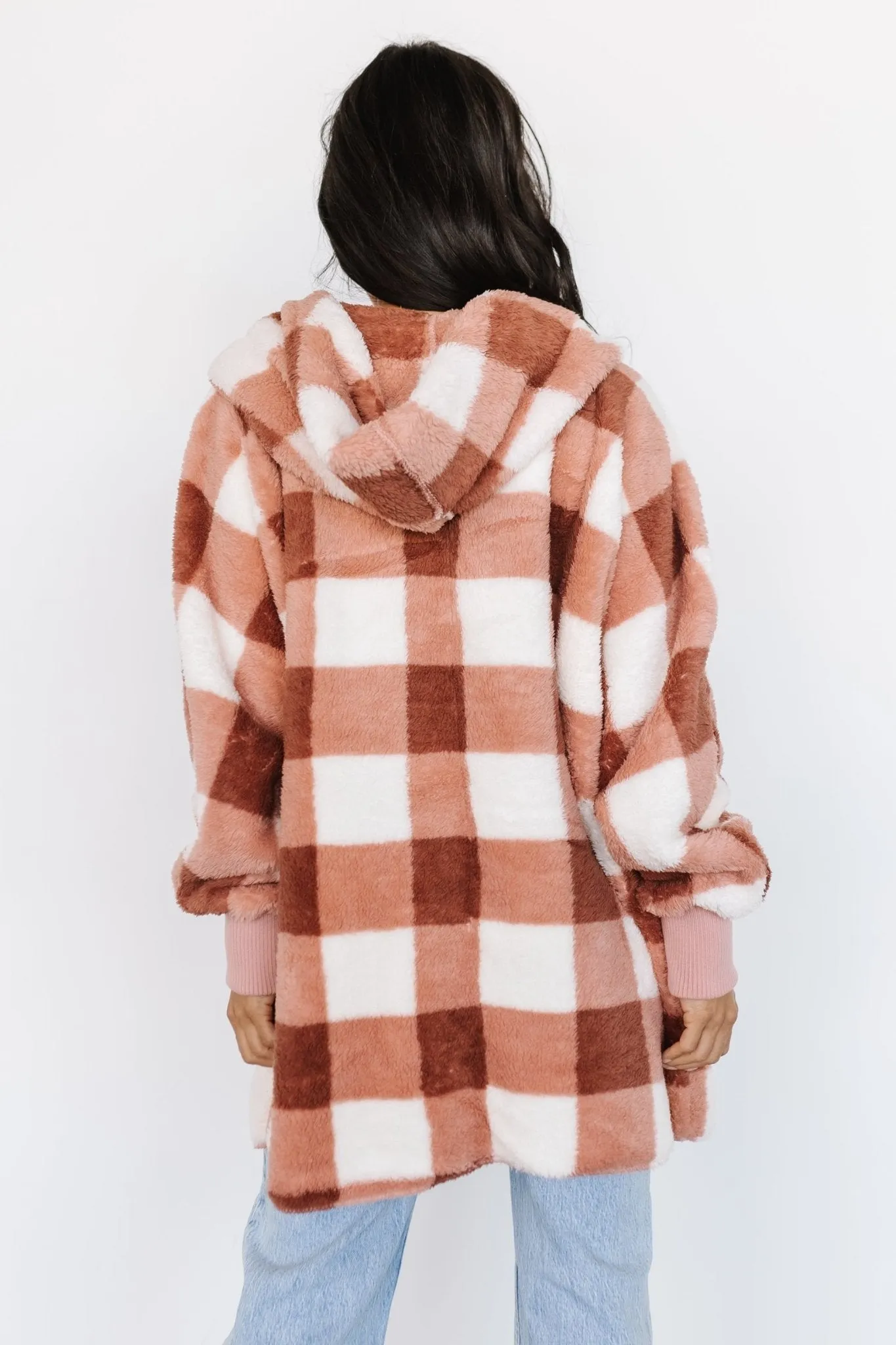 Lincoln Teddy Cardigan | Berry + White sold by Baltic Born product image thumbnail 4