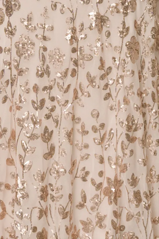 Fabric Swatch - Esme Sequin | Rose Gold made by Baltic Born