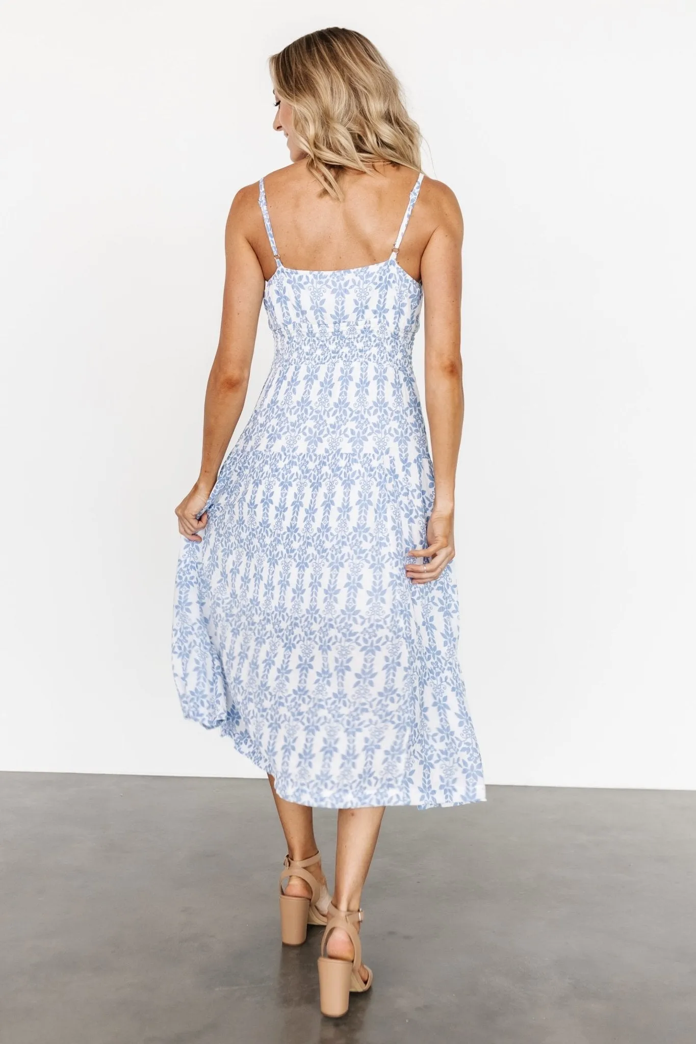 Thebes Tank Midi Dress | Blue Print sold by Baltic Born product image thumbnail 4