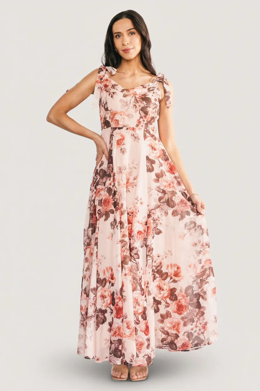 Macey Maxi Dress | Blush Floral sold by Baltic Born product image thumbnail 5