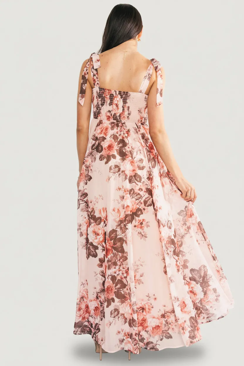 Macey Maxi Dress | Blush Floral sold by Baltic Born product image thumbnail 4