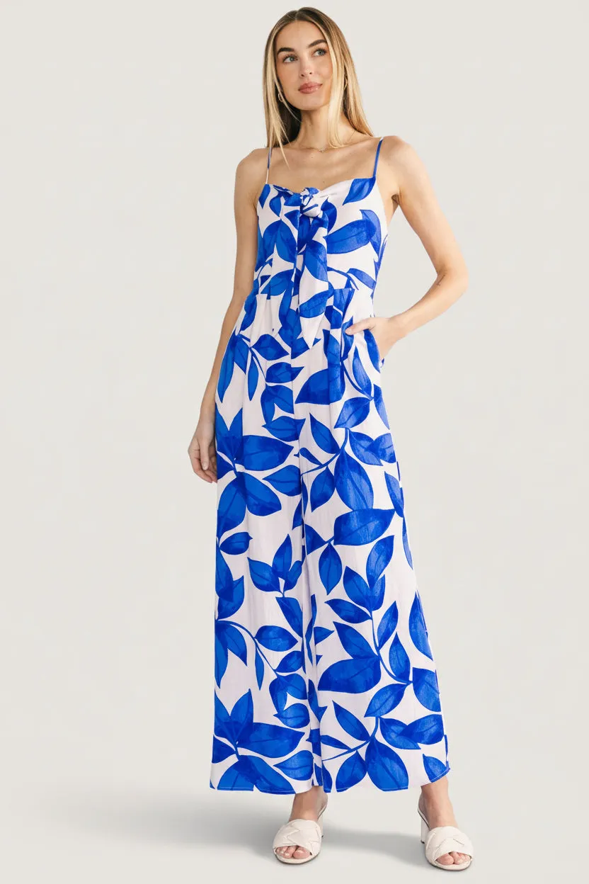 Noémie Jumpsuit | Cobalt Print sold by Baltic Born product image thumbnail 5