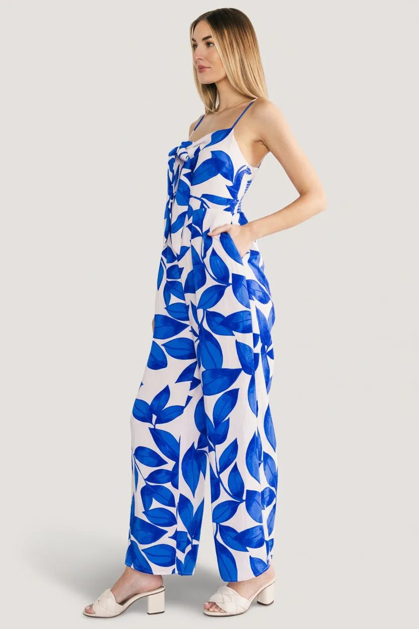 Noémie Jumpsuit | Cobalt Print sold by Baltic Born product image thumbnail 3