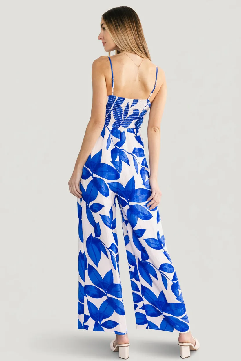 Noémie Jumpsuit | Cobalt Print sold by Baltic Born product image thumbnail 4
