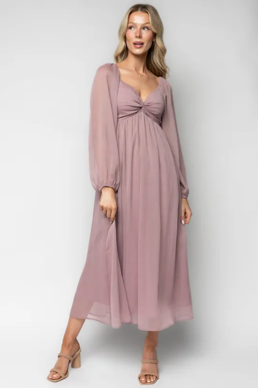 Dione Midi Dress | Dusty Lilac sold by Baltic Born
