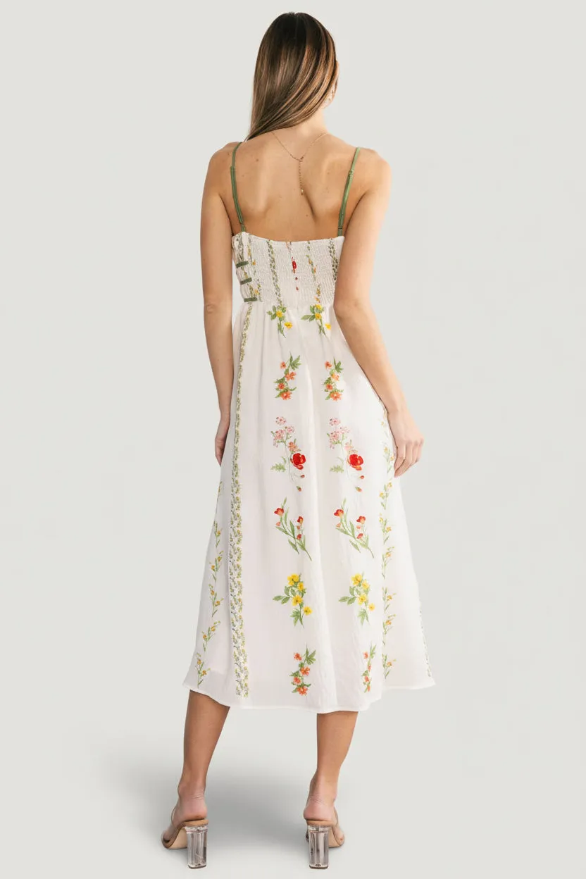 Cerise Midi Dress | Multi Floral sold by Baltic Born product image thumbnail 4