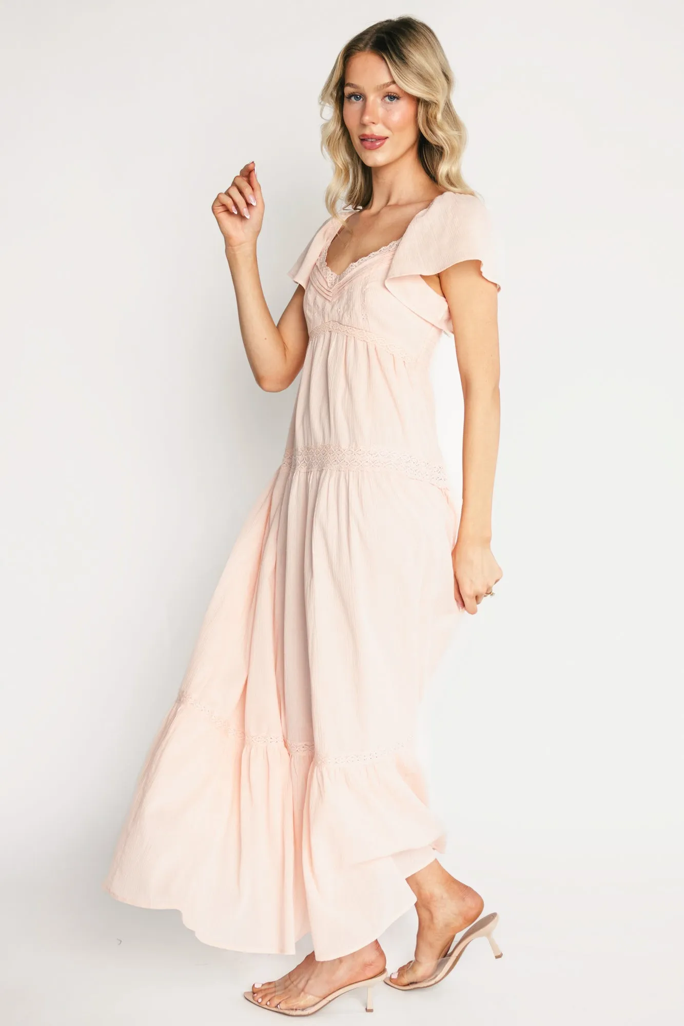 Sabine Maxi Dress | Blush sold by Baltic Born product image thumbnail 3