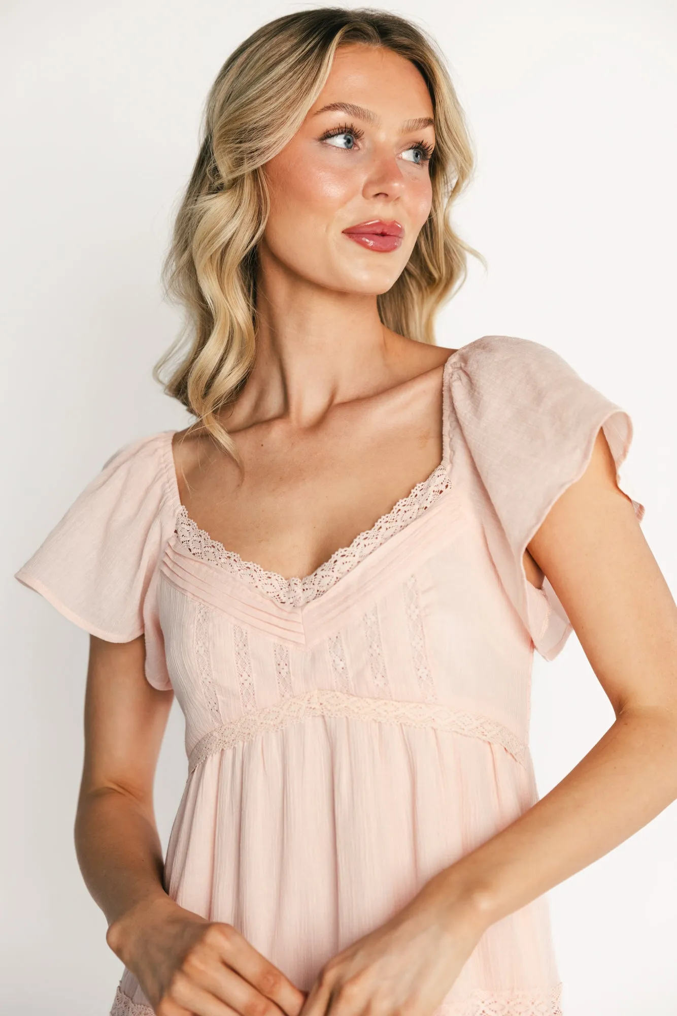 Sabine Maxi Dress | Blush sold by Baltic Born product image thumbnail 2