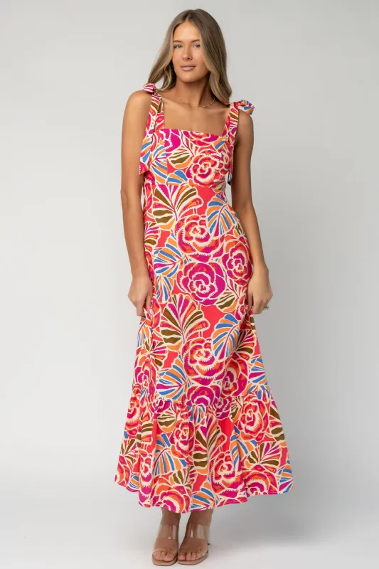 Sydney Maxi Dress | Multi made by Sugarlips