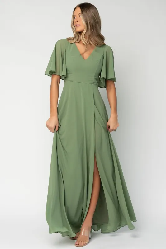 Valetta Maxi Dress | Olive made by Baltic Born