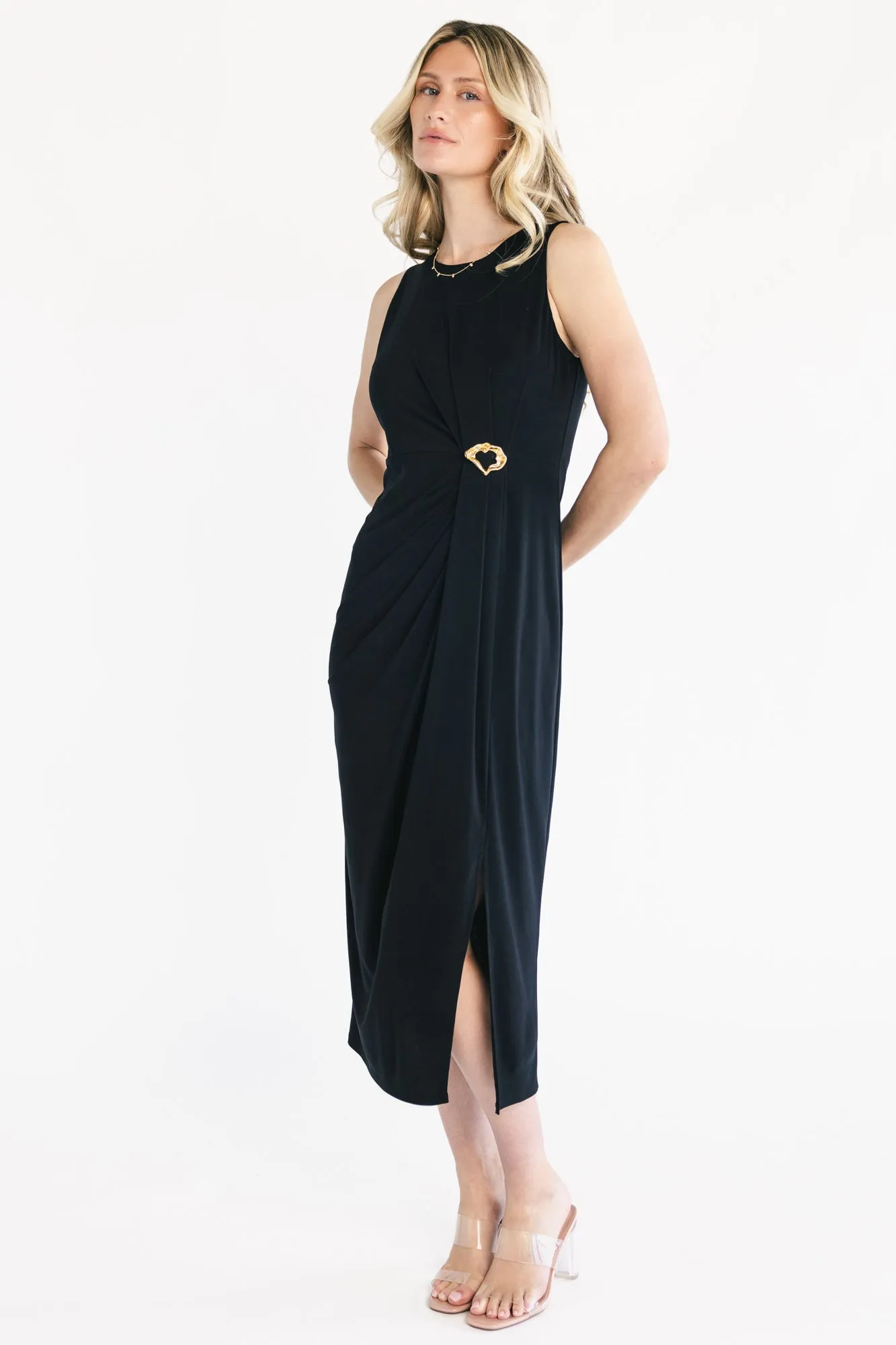 Novara Midi Dress | Black sold by Baltic Born product image thumbnail 3