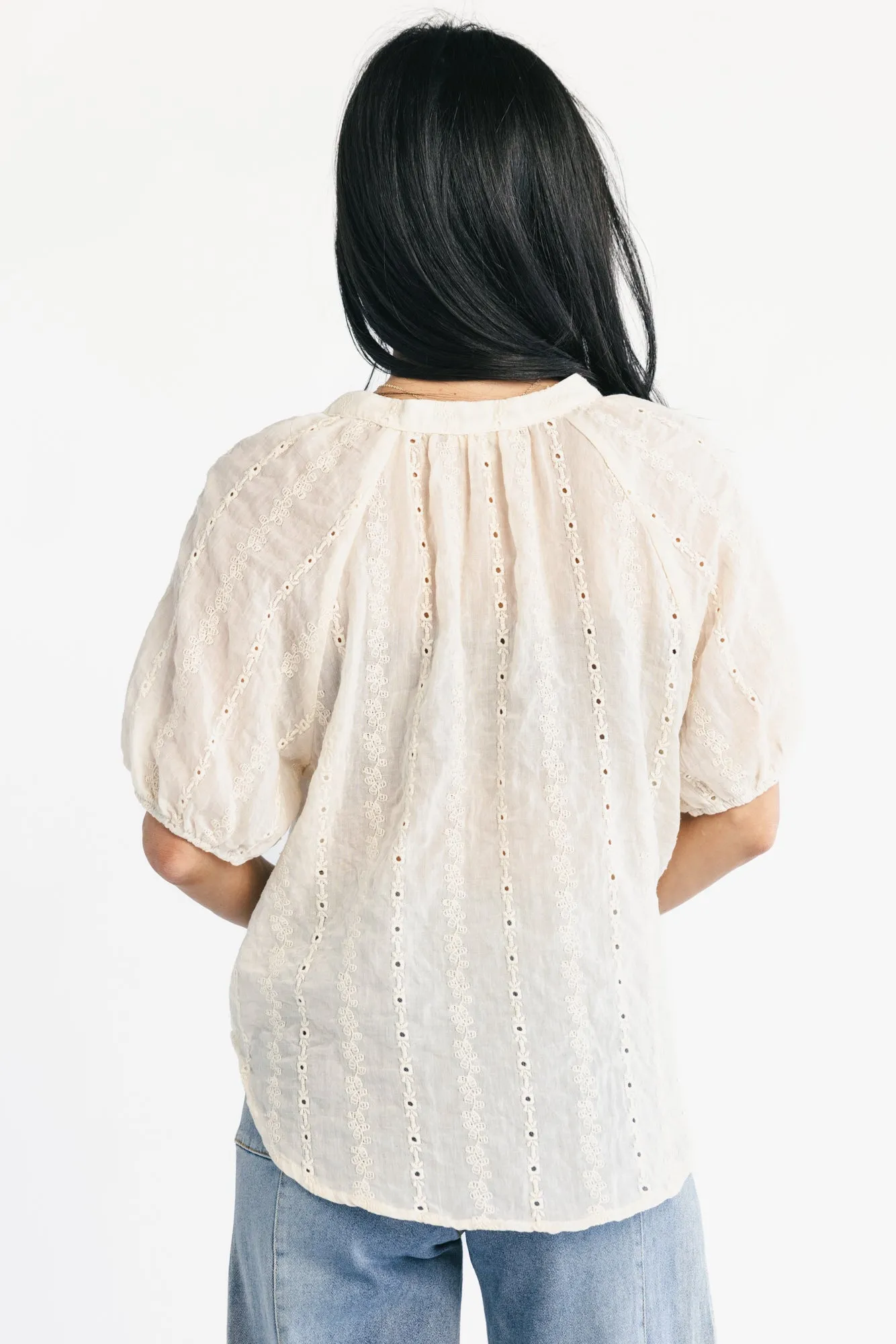 Bellamy Lace Top | Vintage Cream sold by Baltic Born product image thumbnail 4