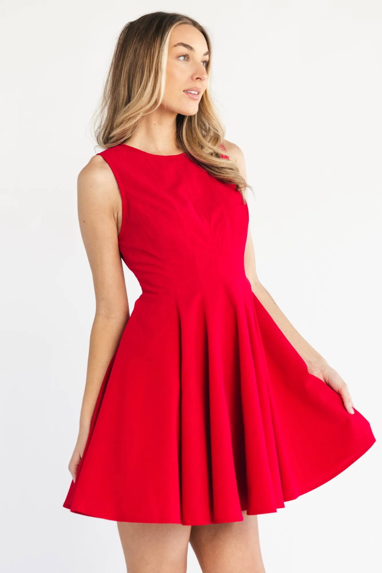 Americana Short Dress | Red sold by Baltic Born product image thumbnail 3