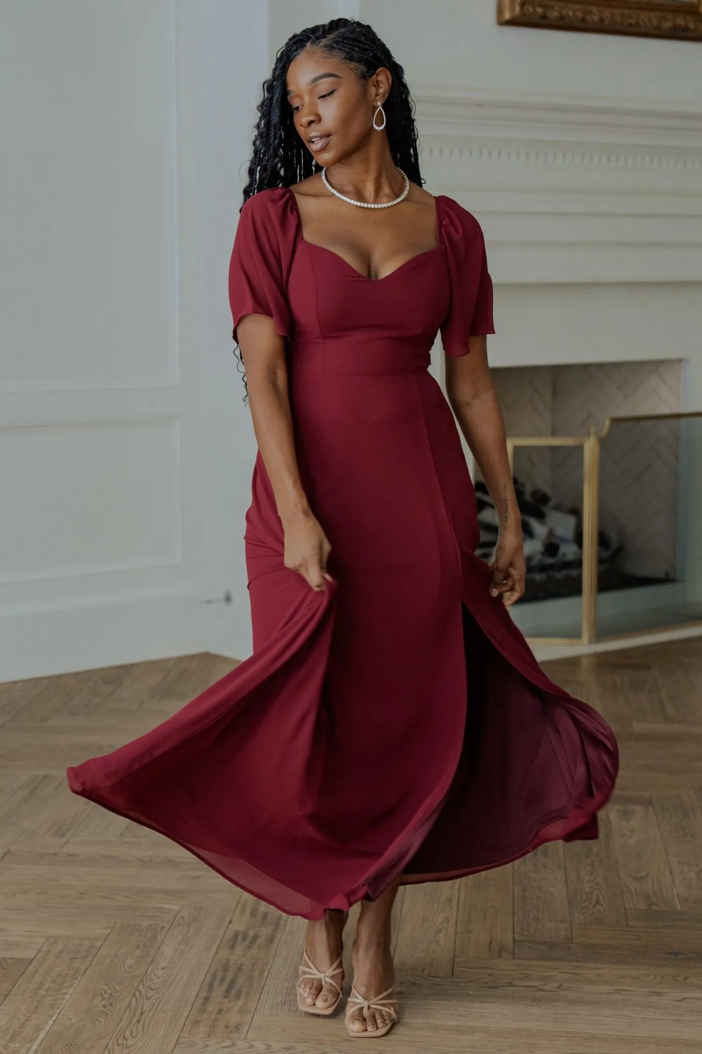 Sierra Sweetheart Maxi Dress | Mulberry sold by Baltic Born product image thumbnail 5