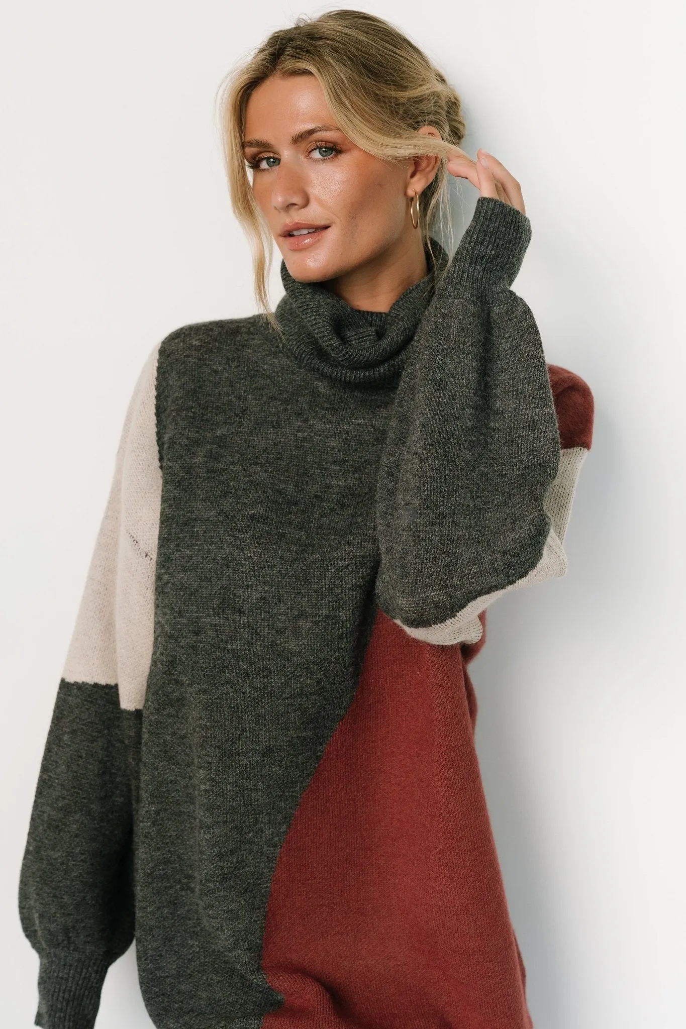 Diego Sweater Dress | Charcoal Multi sold by Baltic Born product image thumbnail 3