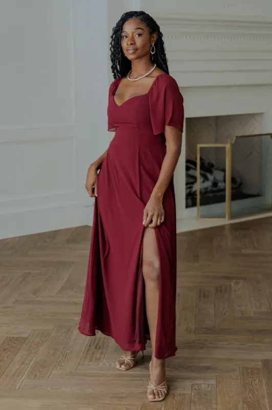 Sierra Sweetheart Maxi Dress | Mulberry sold by Baltic Born