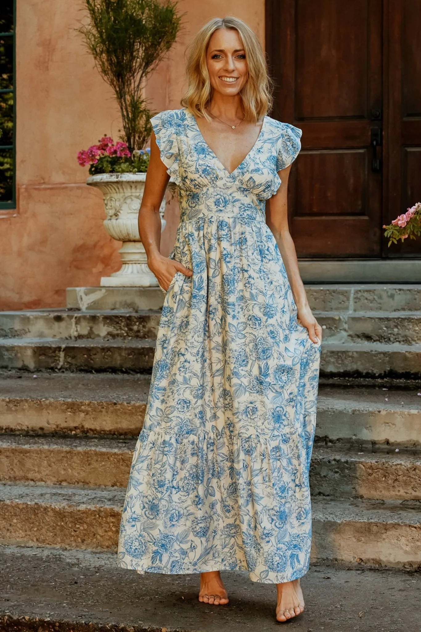 Hampton Maxi Dress | Blue Print sold by Baltic Born product image thumbnail 4