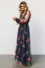 Layla Tulle Maxi Dress | Topaz Ombre Floral sold by Baltic Born