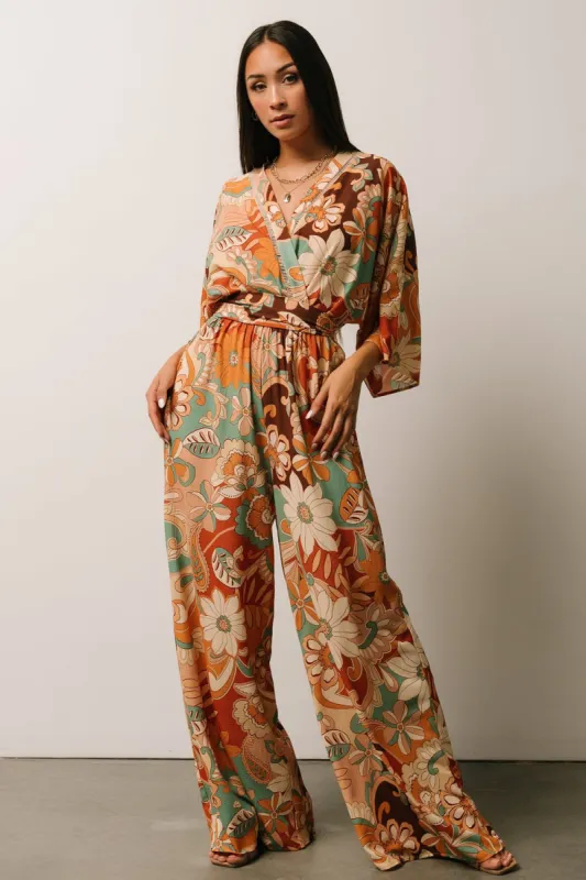 Rhapsody Jumpsuit | Multi Print made by Flying Tomato