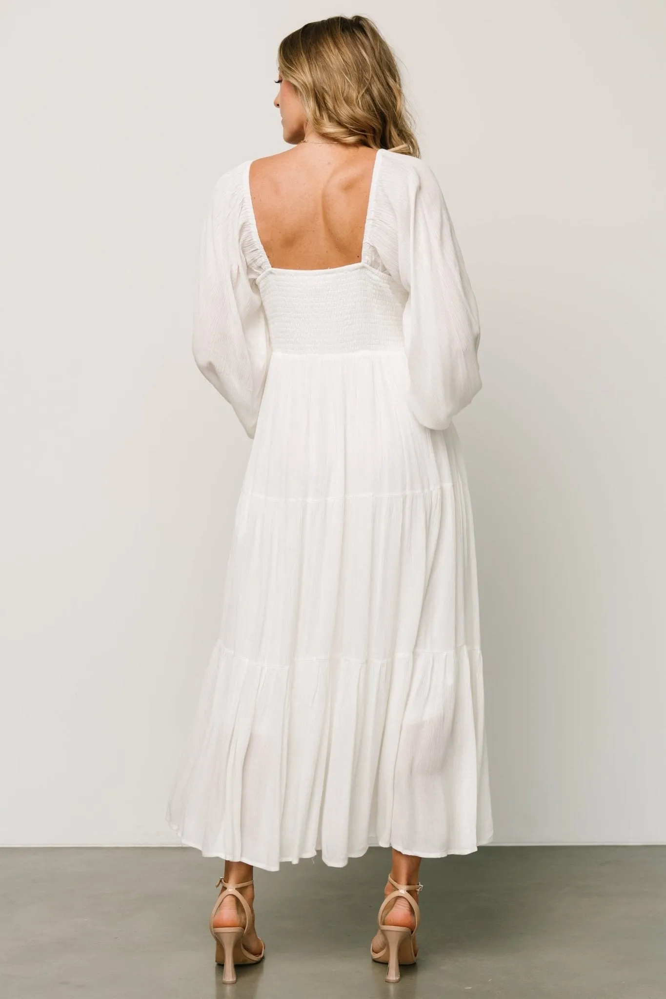 Rachelle Maxi Dress | Off White sold by Baltic Born product image thumbnail 4