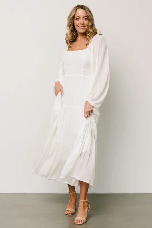 Rachelle Maxi Dress | Off White sold by Baltic Born