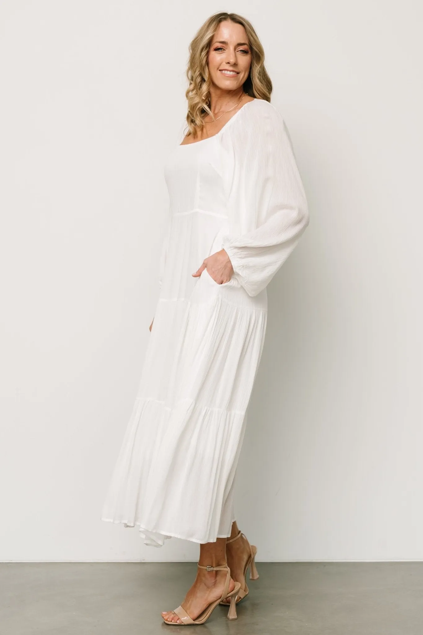 Rachelle Maxi Dress | Off White sold by Baltic Born product image thumbnail 5