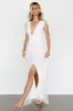 Annika Sequin Mesh Maxi Dress | Off White sold by Baltic Born