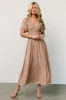 Scarlett Smocked Dress | Mocha sold by Baltic Born