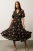 Spell Boho Midi Dress | Midnight Garden sold by Baltic Born