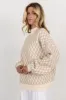 Hendrix Diamond Knit Sweater | Taupe sold by Baltic Born