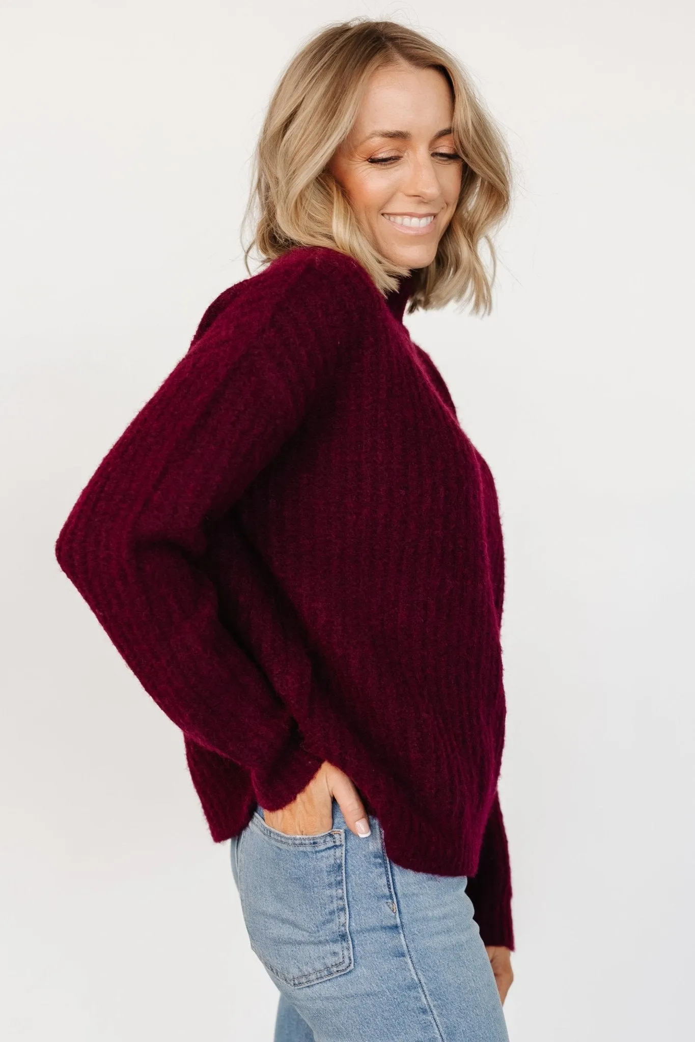 Fallon Sweater | Mulberry sold by Baltic Born product image thumbnail 3