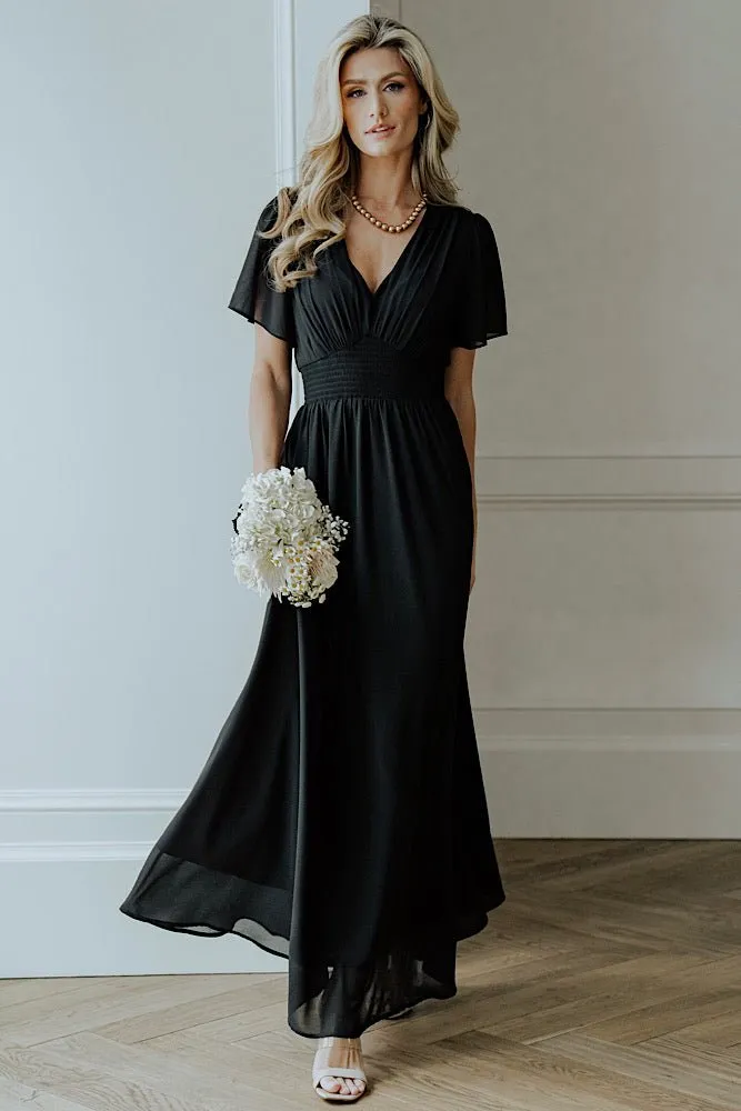 Birdie Maxi Dress | Black sold by Baltic Born