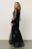 Layla Tulle Maxi Dress | Navy Multi sold by Baltic Born