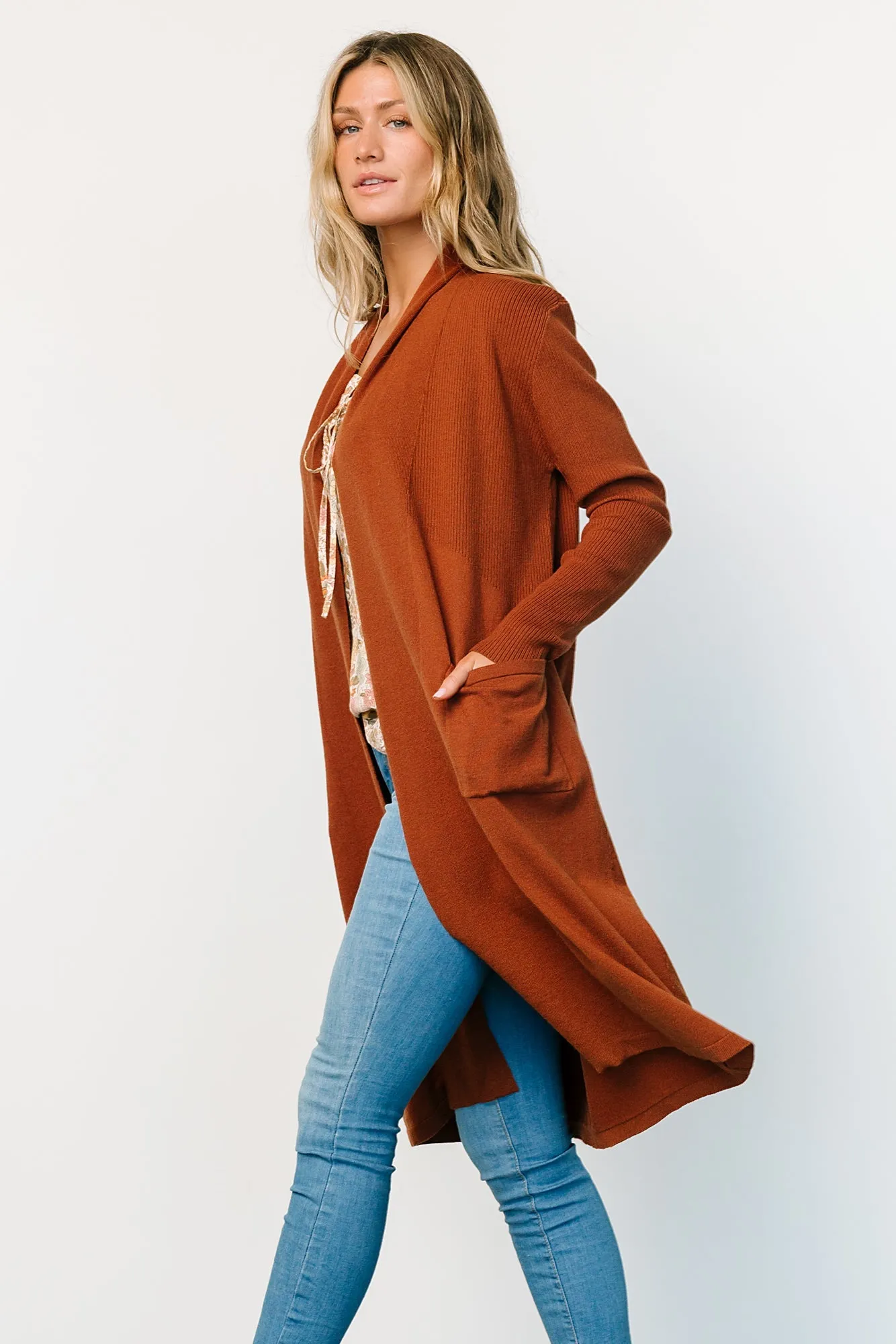Central Park Cardigan | Rust sold by Baltic Born product image thumbnail 5