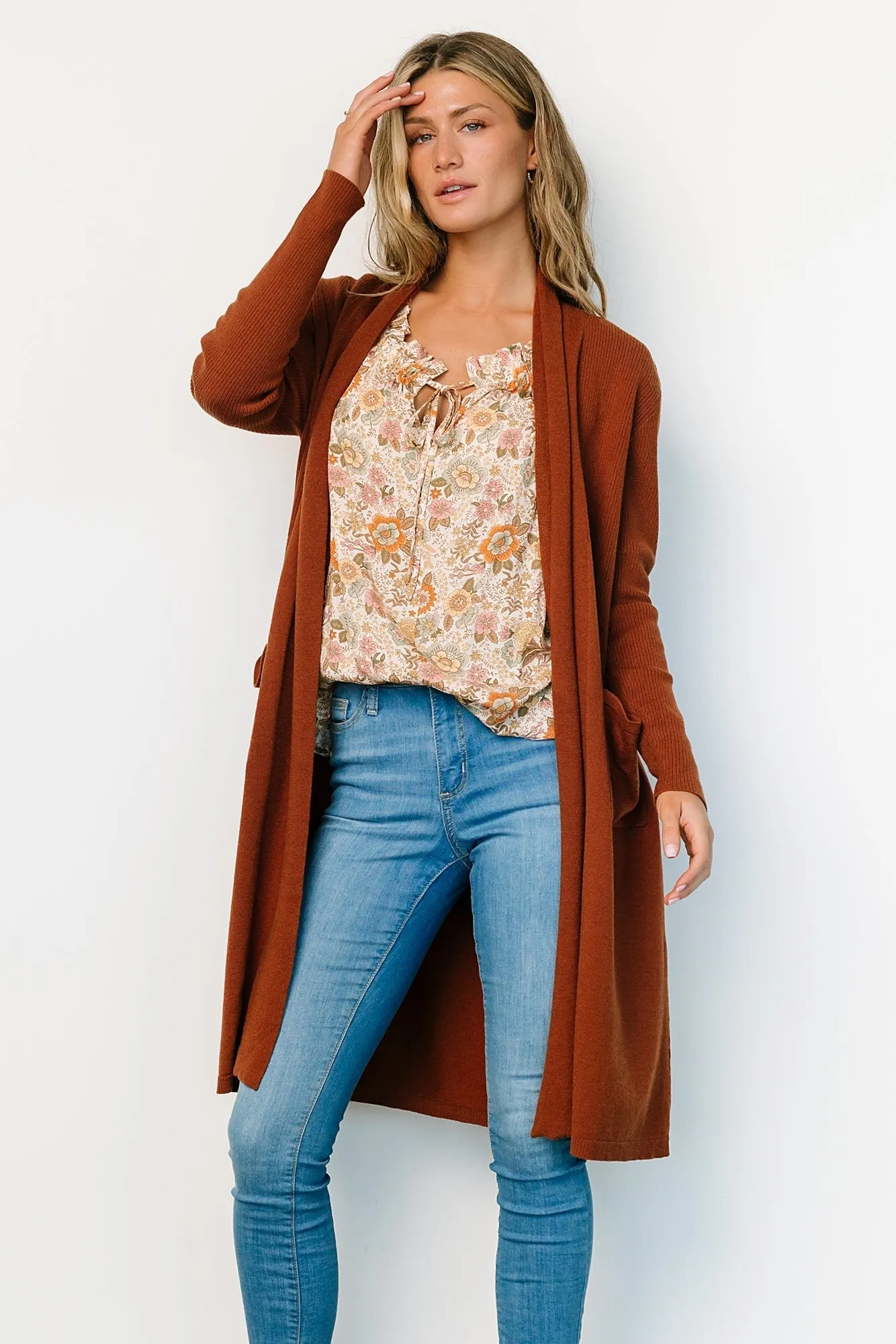Central Park Cardigan | Rust sold by Baltic Born product image thumbnail 2