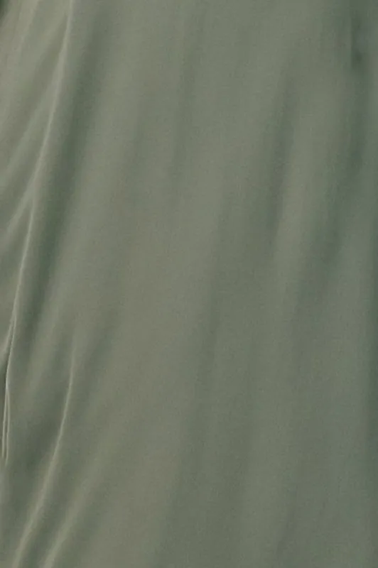 Fabric Swatch - Esti Chiffon | Dark Sage sold by Baltic Born