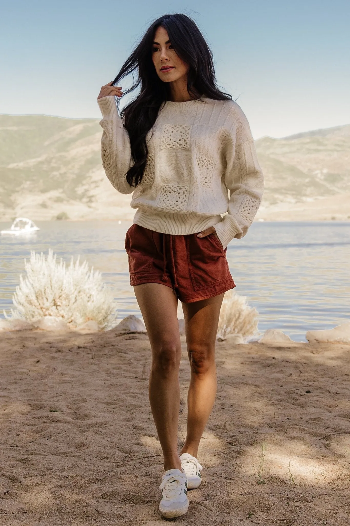 Meadow Knit Sweater | Cream sold by Baltic Born product image thumbnail 5