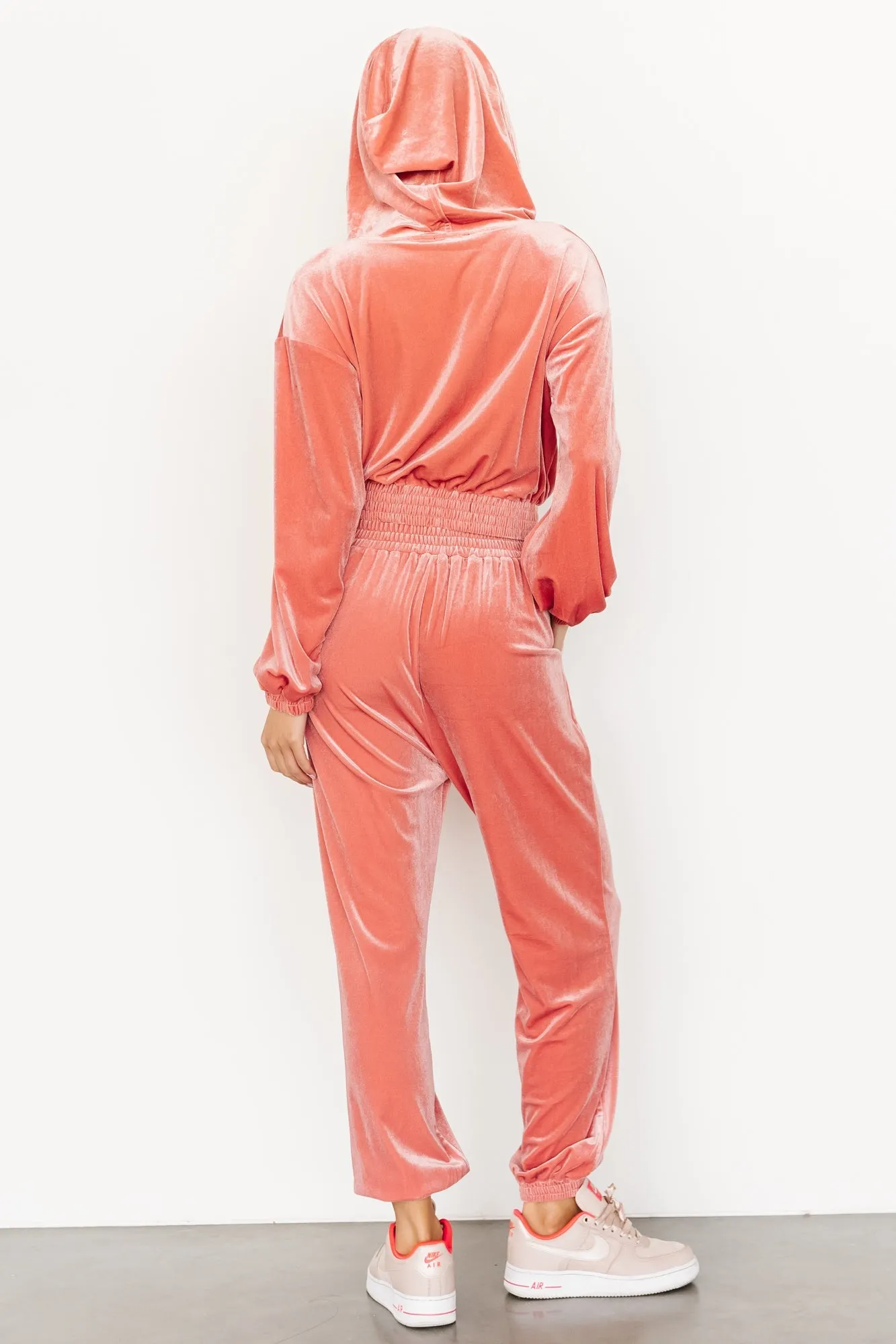 Bewitched Velvet Jogger Pants | Pink sold by Baltic Born product image thumbnail 5