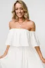 Diana Off Shoulder Maxi Dress | Off White sold by Baltic Born